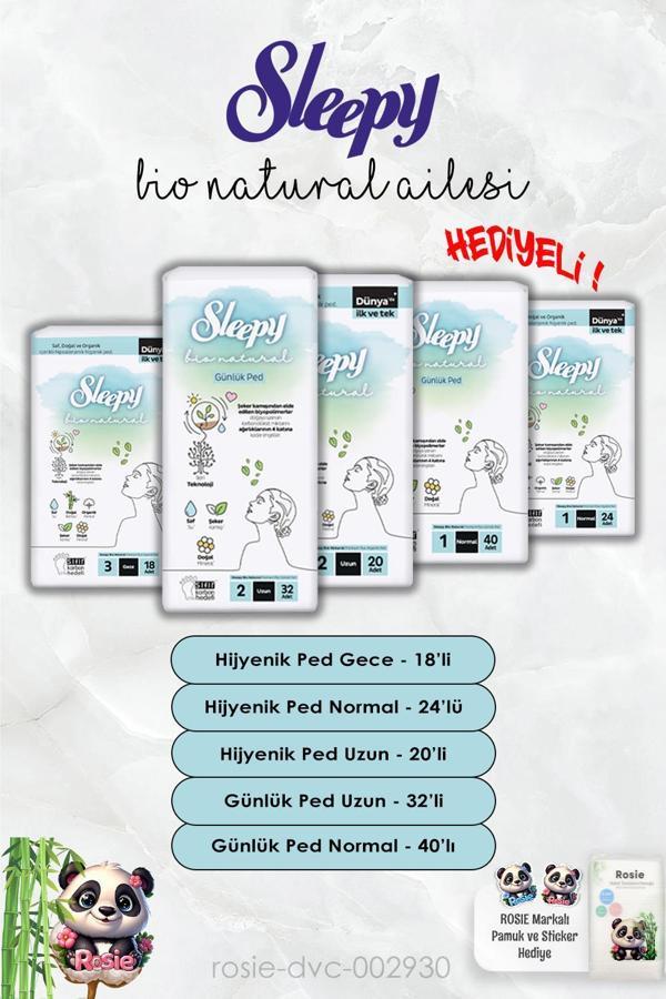 Bio Natural Sleepy Ped Ailesi Avantajlı Paket ve Rosie  - Image 1