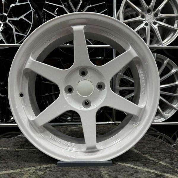 Kormetal 16 İnç 4X108 Volk T37 Beyaz Jant Modeli Peugeot Citroen Uyumlu (4 Adet) - Image 1