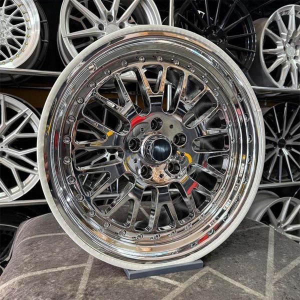 Kormetal 18 İnç 5X112 Ccv Golf Jetta Passat Leon Uyumlu Krom Jant Modeli Volkswagen (4 Adet) - Image 1