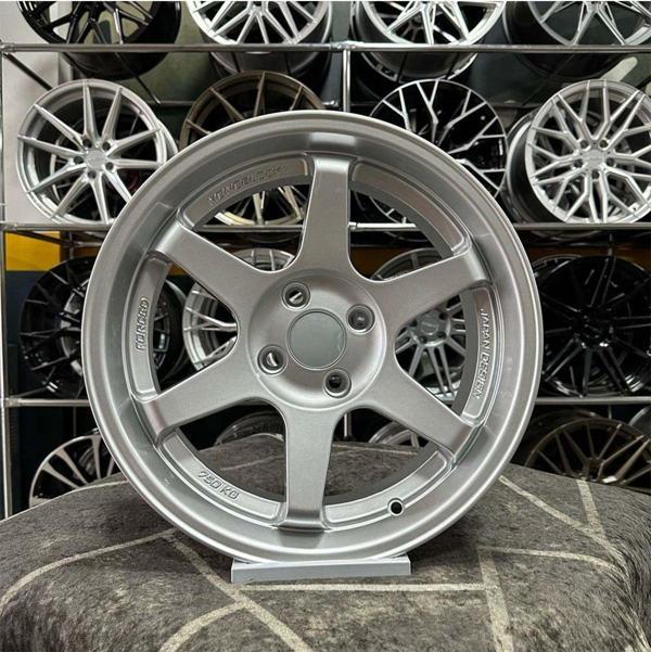 Kormetal 16 İnç 4X108 Volk T37 Uyumlu Gümüş Jant Modeli Peugeot Citroen (4 Adet) - Image 1