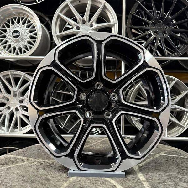 Kormetal 16 İnç 5X108 Focus Tourneo Uyumlu Siyah Elmas Kesim Jant (4 Adet) - Image 1