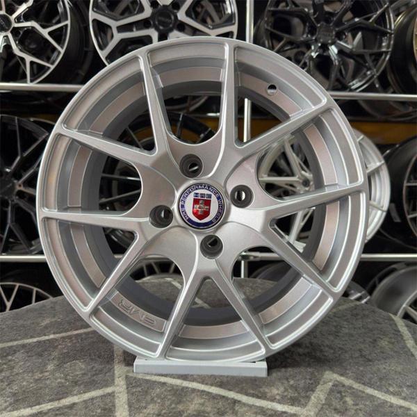 Arceo 15" (İnç) 4X108 Hre Fiesta Courier Uyumlu Gümüş Jant Modeli Ford 4 Adet - Image 1