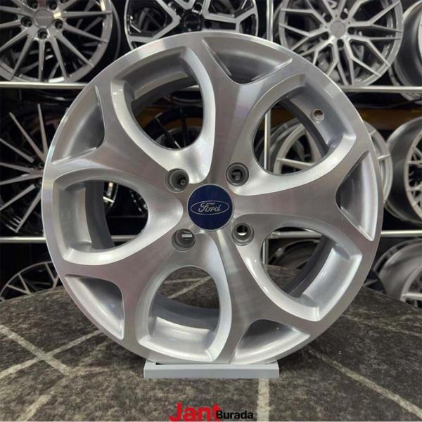Rc 15" (İnç) 4X108 Fiesta Silver Diamond Jant Modeli Ford (4 Adet) - Image 1