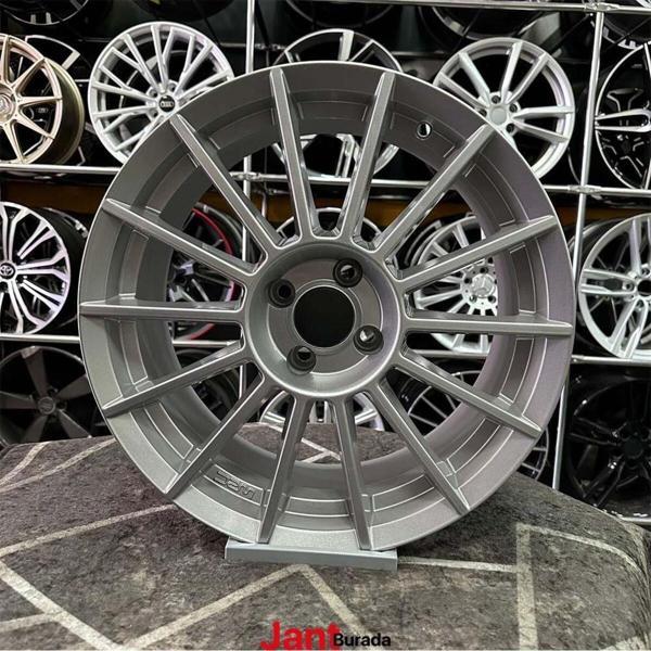 Kormetal 16" (İnç) 4X108 Wrc Et25 Gb65.1 Gümüş Jant Modeli Citroen Peugeot 4 Adet - Image 1