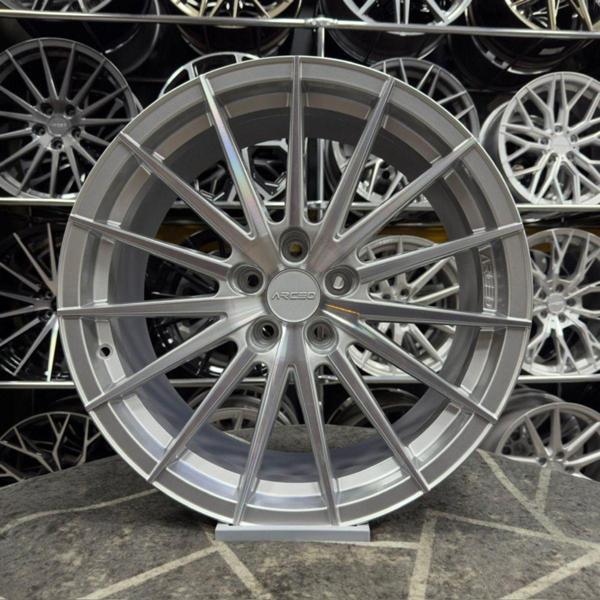 Arceo 19" (İnç) 5X112 Lisbon Silver Diamond Jant Modeli (4 Adet) - Image 1
