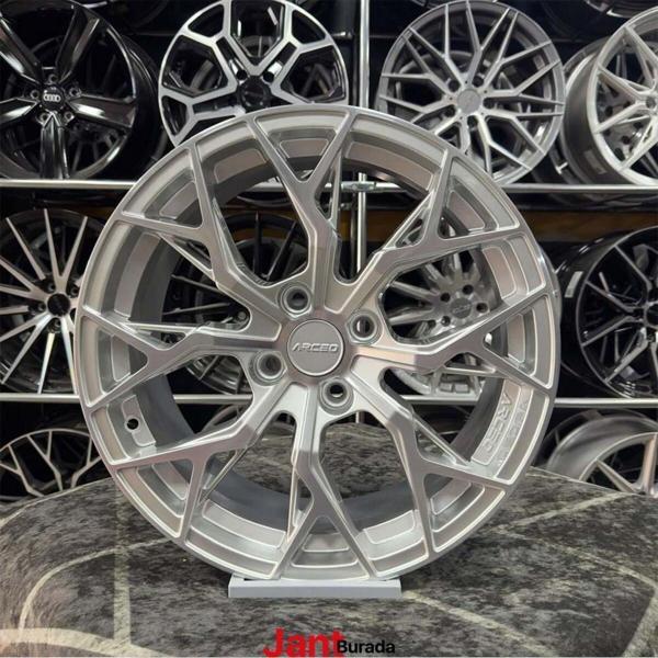 Arceo 17" (İnç) 4X108 Roma Silver Diamond Fiesta Courier Uyumlu Jant Modeli Ford - Image 1