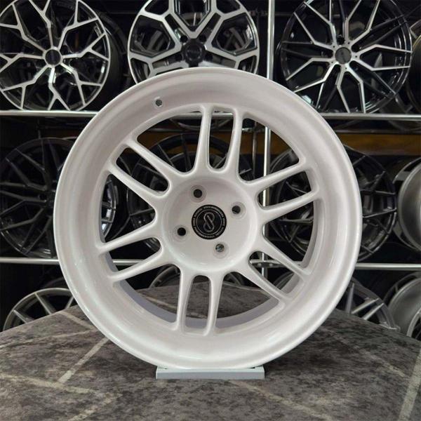 Arceo 17" (İnç) 4X108 Enkei Beyaz Jant Modeli Peugeot Citroen-4 Adet Uyumlu - Image 1