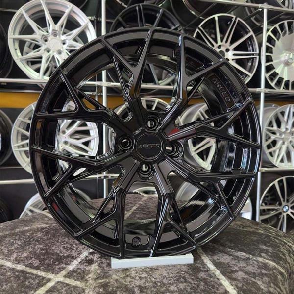 Arceo 17" (İnç) 4X108 Roma Et25 Siyah Jant Modeli Peugeot Citroen Uyumlu - Image 1