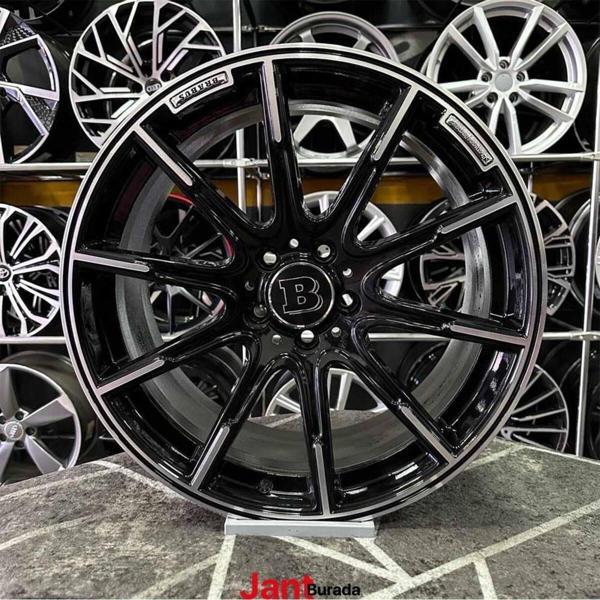 Kormetal 19 " (İnç) 5X112 Brabus Jant Modeli Mercedes, Volkswagen, Audi, Seat, Skoda Uyumlu - Jb182 - Image 1