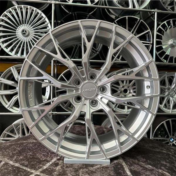 Arceo 20" (İnç) 5X108 Roma Mondeo Kuga Tiggo Uyumlu Gümüş Elmas Kesim - Image 1