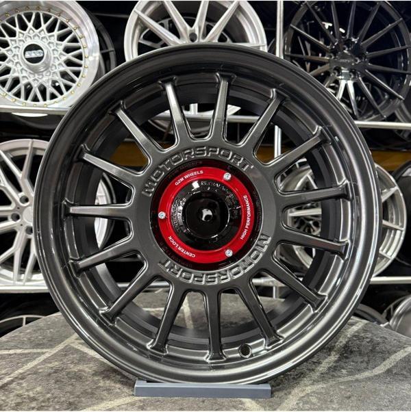 Gzm 16 İnç 5X108 Motorsport Gun Metal Jant Modeli (4 Adet) - Image 1