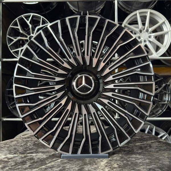 Kormetal 19" (İnç) 5X112 Vito Viano Uyumlu Siyah Elmas Kesim Jant Takım - Image 1