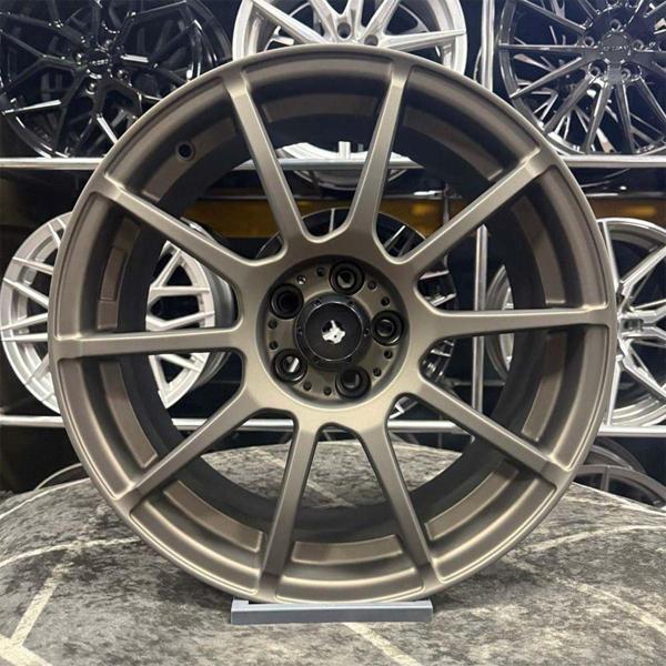 Kormetal 17 İnç 5X112 Sparco Golf Jetta Passat Leon Uyumlu Bronz Jant Modeli (4 Adet) - Image 1