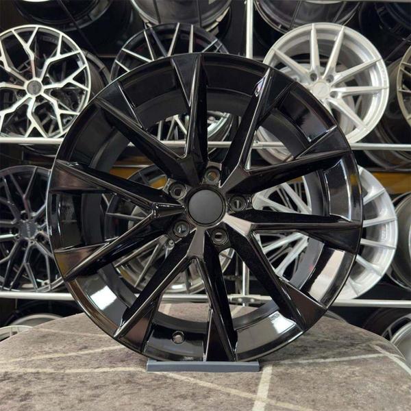 Arceo 18 İnç 5X112 Akrep Golf Jetta Leon Uyumlu Siyah Jant Modeli Volkswagen Seat - Image 1
