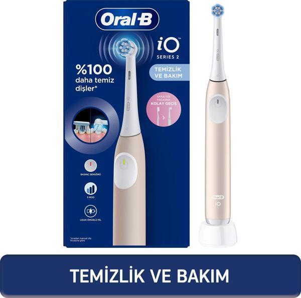 Oral-B iO 2 Şarjlı Diş Fırçası - Pembe - Image 1