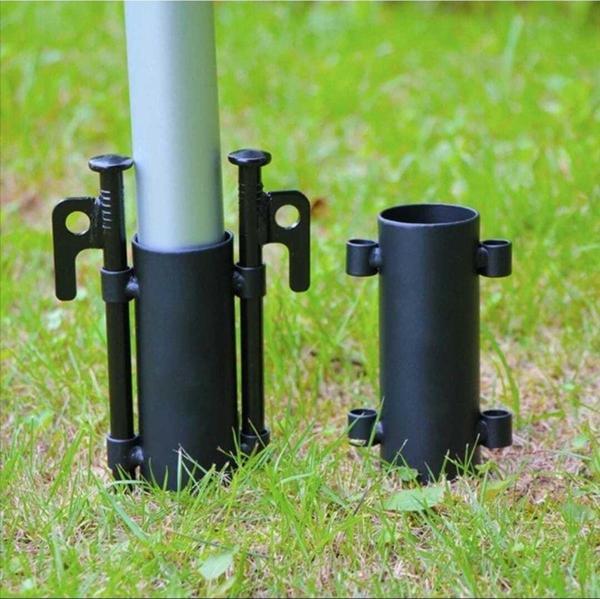 Bal-Kar 4 Adet 12 Cm Sabitleme Aparatı Ve 8 Adet Transmisyon Demir Çadır Çivisi, Deprem Çadırı Kazığı - Image 1