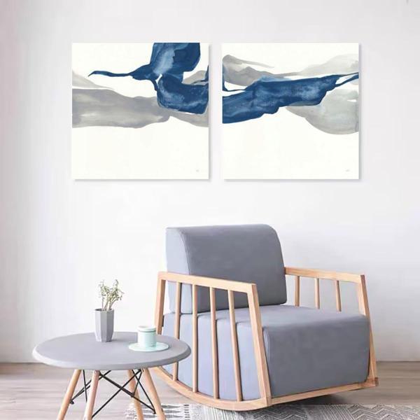 Blagravit İkili Set Yağlı Boya Dokulu Tablo 80X80 Çerçevesiz - Image 1