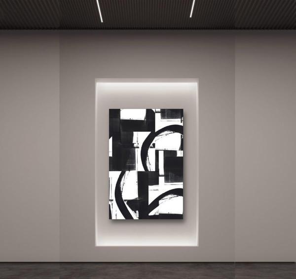 Branco Yağlı Boya Dokulu Tablo 60X90 Çerçevesiz - Image 1