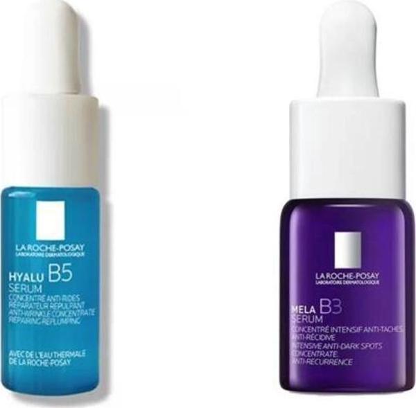 LA ROCHE POSAY Hyalu B5 Serum 10 Ml + Mela B5 Serum 10 Ml Set 8605378291023 - Image 1