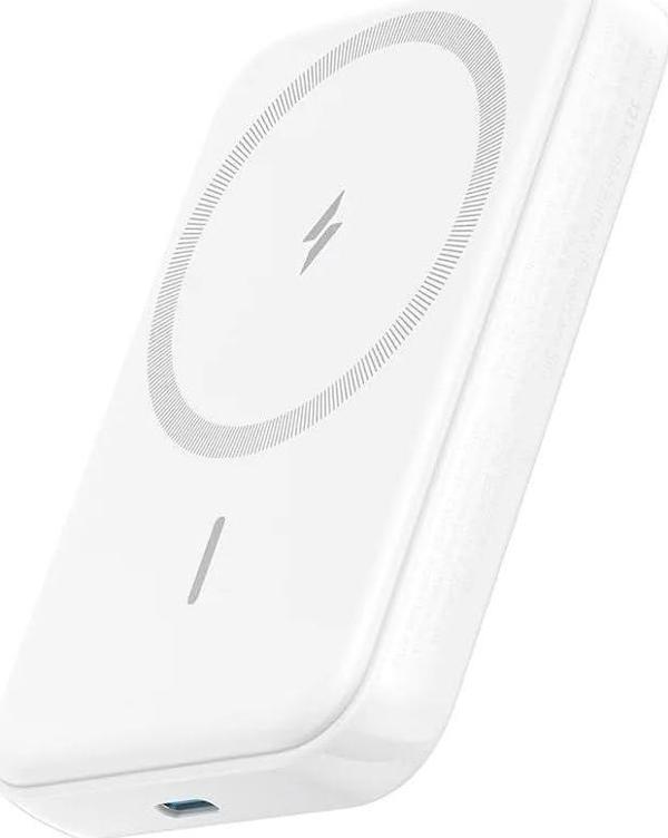 Anker 321 MagGo Powerbank (PowerCore Manyetik 5K) Beyaz - Image 1