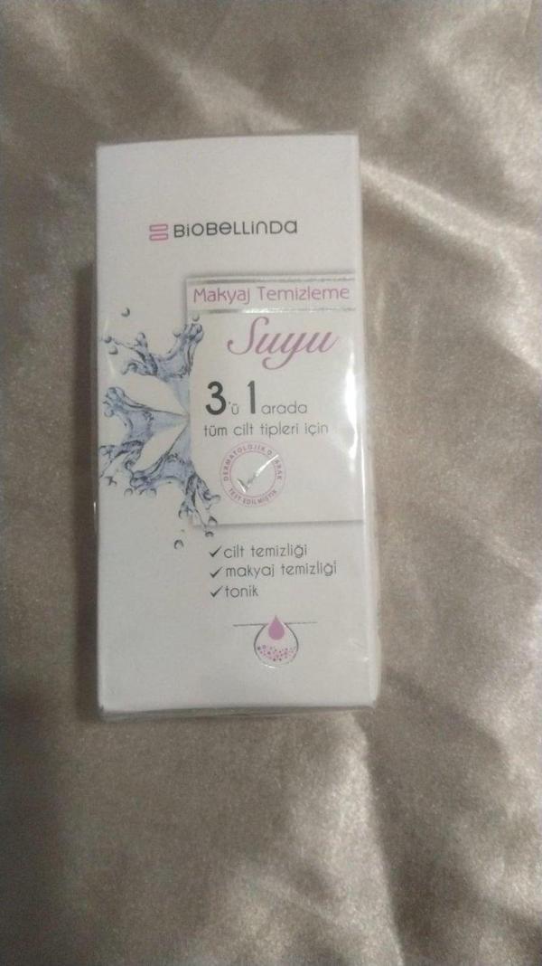 Biobellinda makyak temizleme suyu 3,ü bir arada tüm cilt tipleri için  - Image 1
