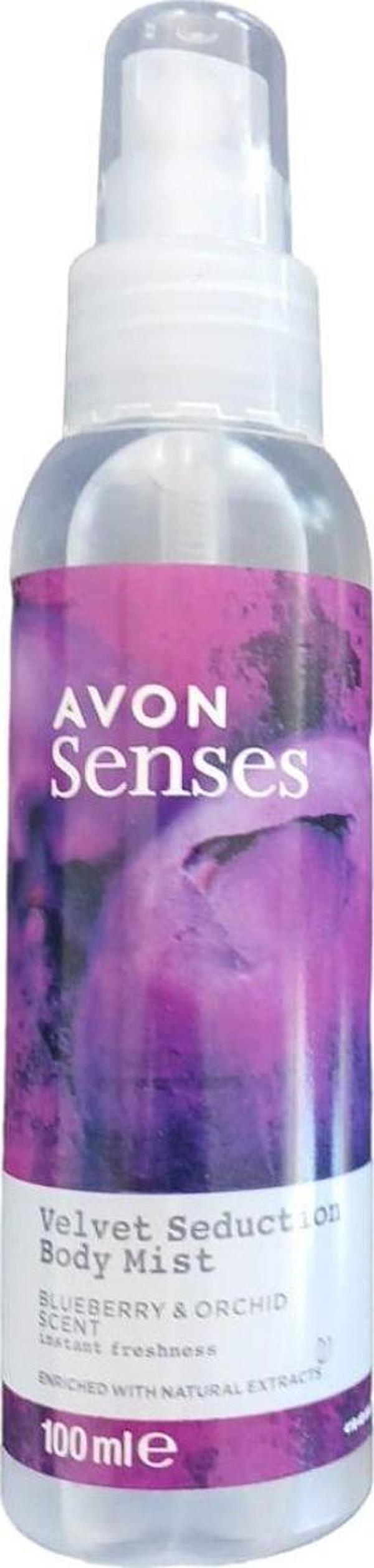 Avon Velvet Seduction Yaban Mersini Ve Orkide Kokulu Vücut Spreyi 100 ml  - Image 1