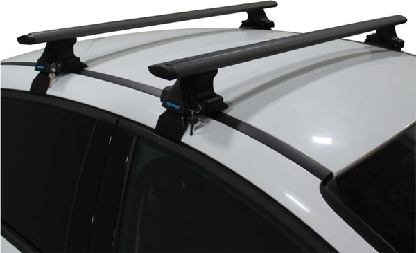 Land Rover Range Rover 2 Sport (L494) 2014-2022 Arası ile uyumlu Tavan Barı Trophy Bars Ara Atkı Siyah - Image 1