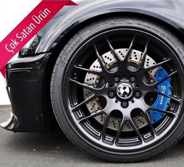 Bmc Levend 100 Uyumlu Brembo Mavi Kaliper Kapağı 4 Parça Ön Arka Set - Image 1