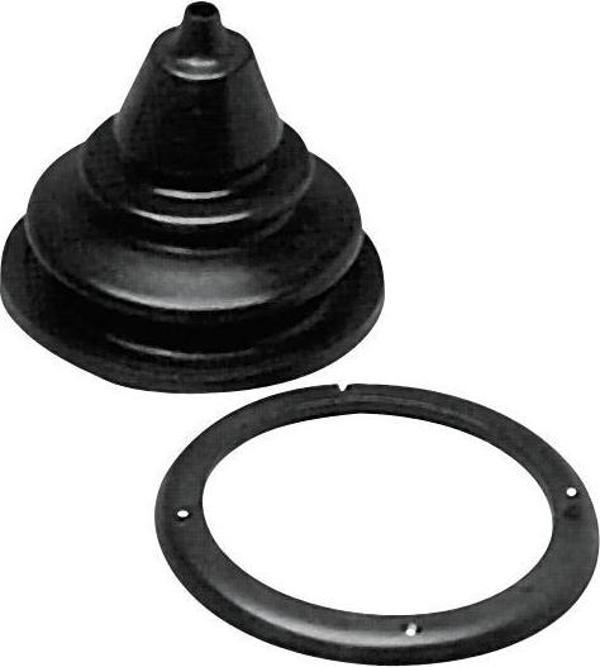 Nuova Rade Cable Boot w/Screwed Ring, Ø150mm, cut-out Ø120mm, Black - Image 1