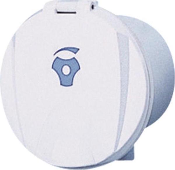 Nuova Rade Case for Water Tap, w/Lid, Round, White - Image 1