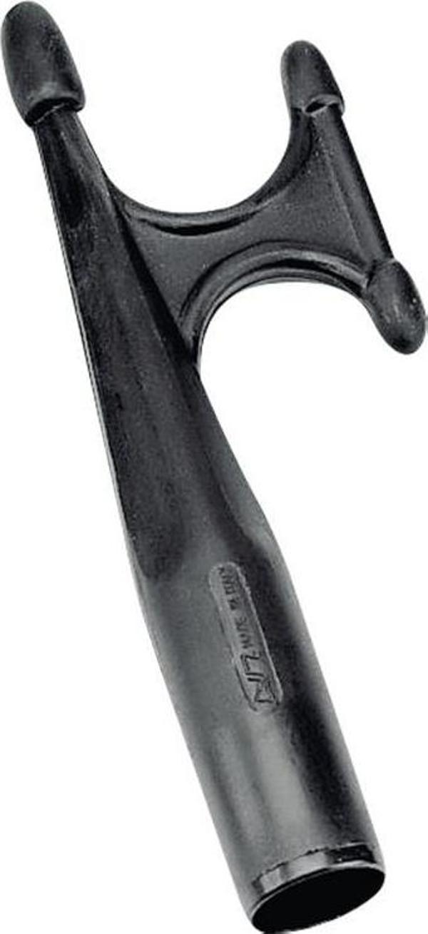 Nuova Rade Hook Spare Plastic , Fem. w/2 ends, Ø25mm, Black - Image 1
