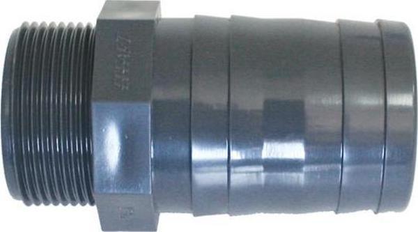 Nuova Rade Hose Adaptor For Valve, Threaded BSPT 1/2", Plastic - Image 1