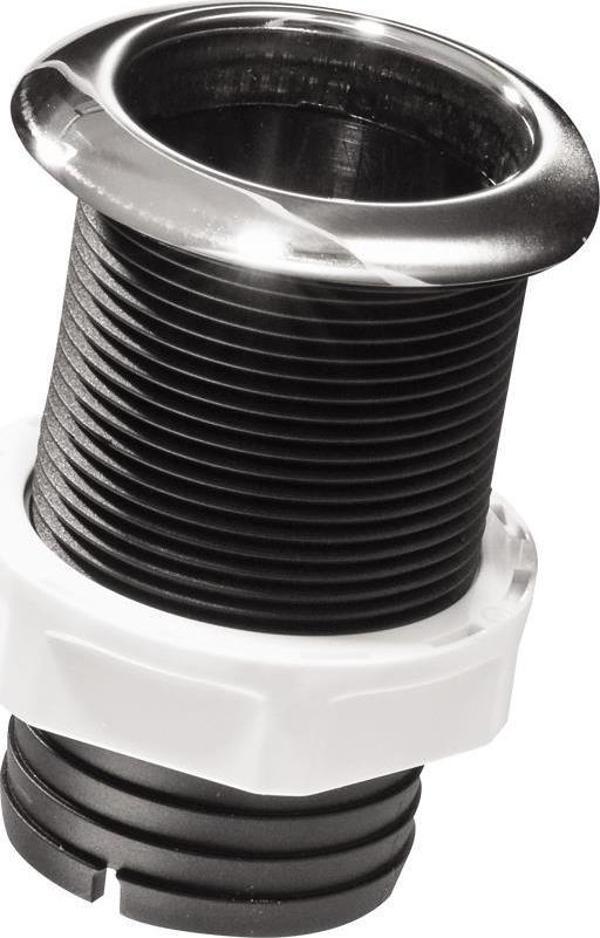 Nuova Rade Thru-Hull w/Inox Flange 1 ½",w/Hose Barb Ø38mm, L87mm - Image 1