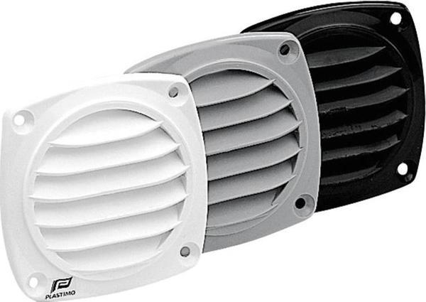 Nuova Rade Ventilation Shaft Grilles Cover, 82x82mm, White - Image 1