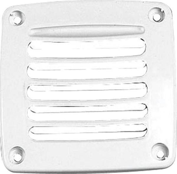 Nuova Rade Ventilation Shaft Grilles Cover, 92x92mm, White - Image 1