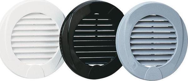 Nuova Rade Ventilation Shaft Grilles Cover, Ø76mm, White - Image 1