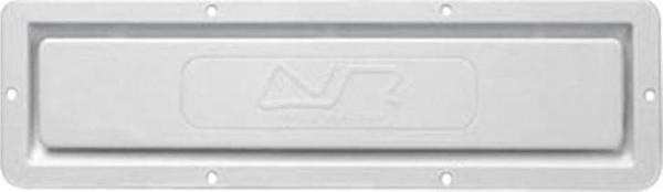 Nuova Rade Ventilator w/Water Outlet, 420x120mm, White - Image 1