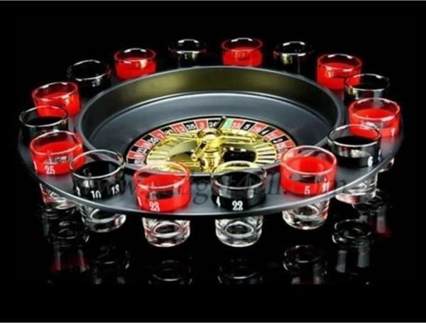 Rus Ruleti Drinking Roulette Shot Bardaklı Tekila Içki Oyun Seti 16 Bardaklı Rulet Set 16 Bardaklı - Image 1