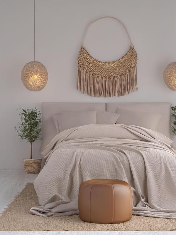 Ecocel Pike Örtü Battal 220x230cm Karde Vizon Gri - Image 1