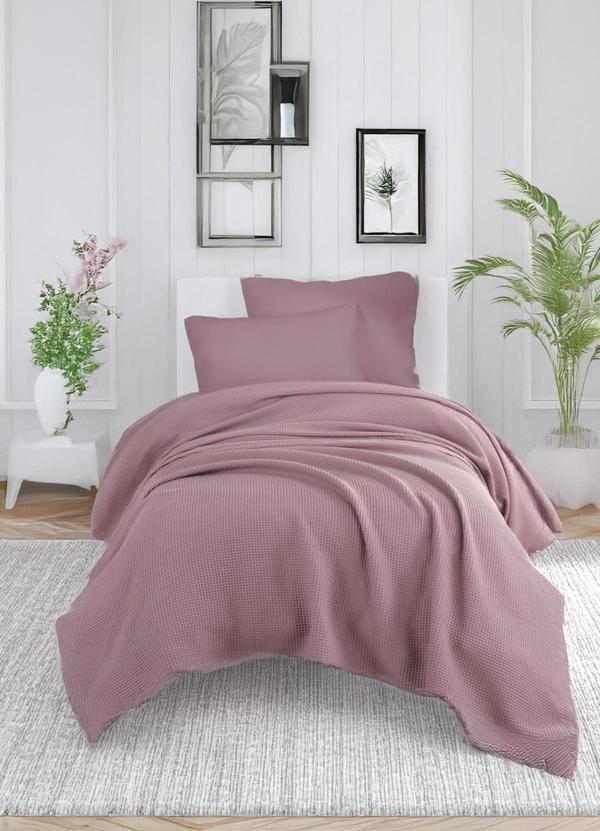 Ecocel Pike Örtü Bebek 100x120cm Karde Mürdüm - Image 1
