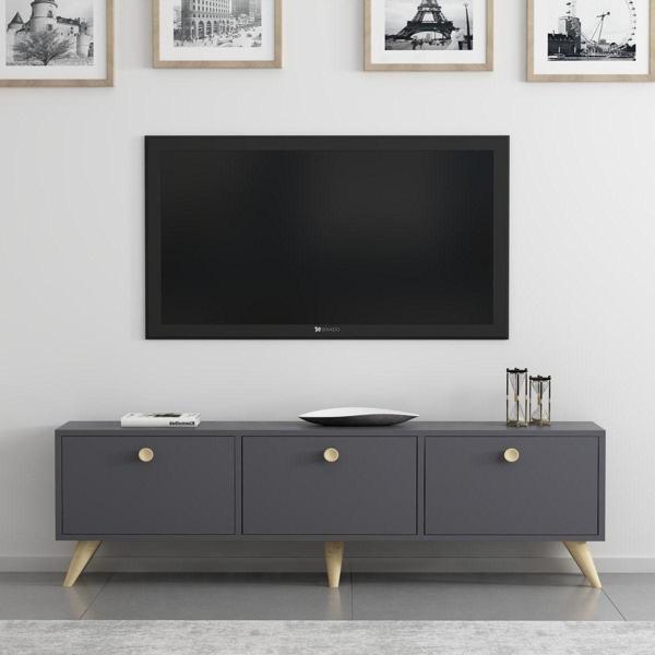 Mobilya Gezegeni Oris Tv Ünitesi 150 Cm Antrasit - Image 1