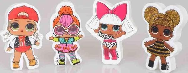 LİSANSLI LOL SURPRISE 4'LÜ SİLGİ  - Image 1