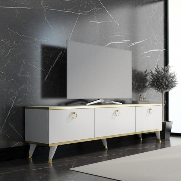 Mobilya Gezegeni Gold Tv Ünitesi 180 Cm - Image 1