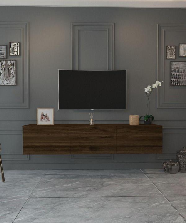 Mobilya Gezegeni Datça Tv Ünitesi 150 Cm Ceviz - Image 1