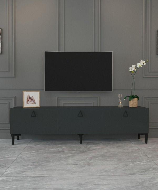 Mobilya Gezegeni Mahi Tv Ünitesi Antrasit 150 Cm - Image 1