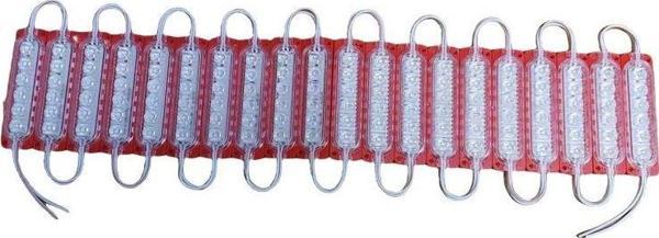 Parmak led kırmızı 6 led x 20'li paket 12v / LAAM649-2 - Image 1