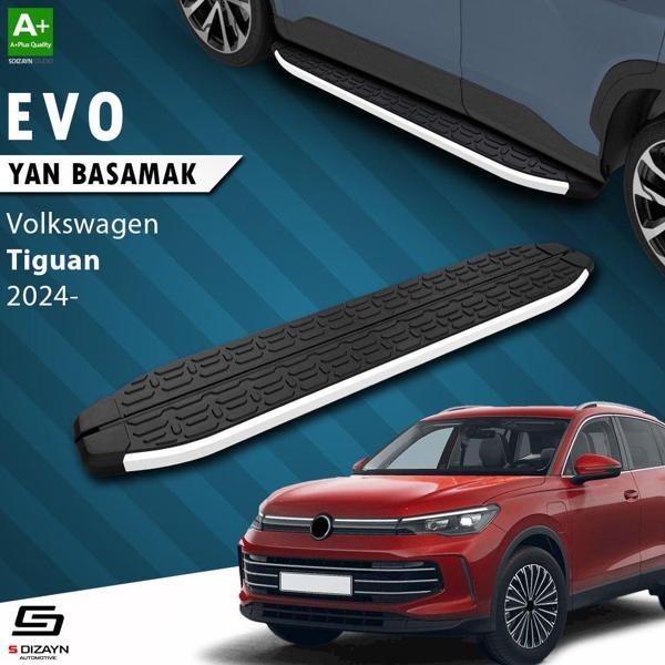 S-Dizayn VW Tiguan 3 Evo Aluminyum Yan Basamak 183 Cm 2024 Üzeri - Image 1