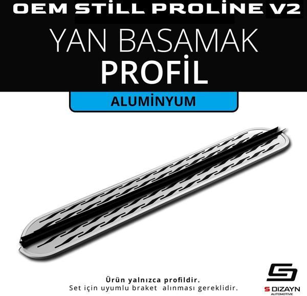 OEM Still Pro V2 Aluminyum Yan Basamak Profil 173 Cm - Image 1