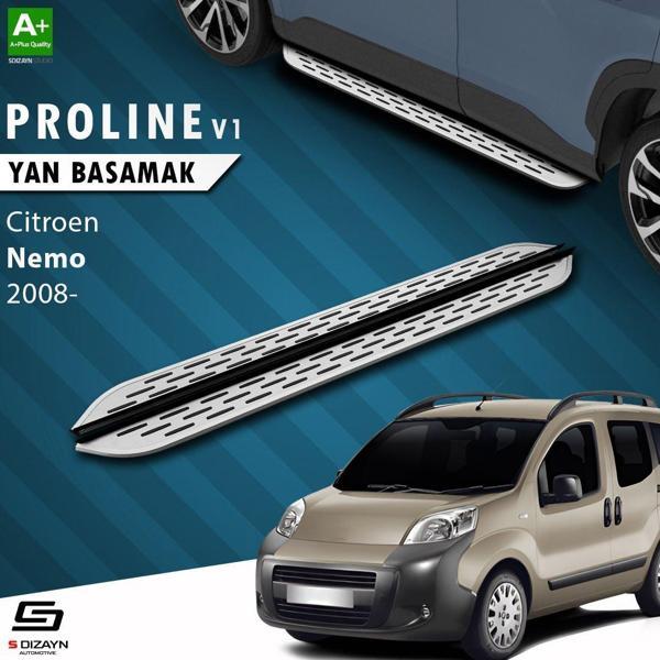 S-Dizayn Citroen Nemo OEM Still Pro V1 Aluminyum Yan Basamak 173 Cm 2008-2017 - Image 1
