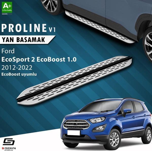 S-Dizayn Ford EcoSport 2 Ecoboost EcoBoost 1.0 OEM Still Pro V1 Aluminyum Yan Basamak 173 Cm 2012-2022 - Image 1